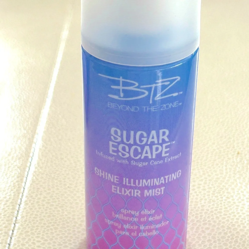 BTZ Sugar Escape Hair Shine Illuminating Elixir Mist 4oz   NWT Radiant Finish